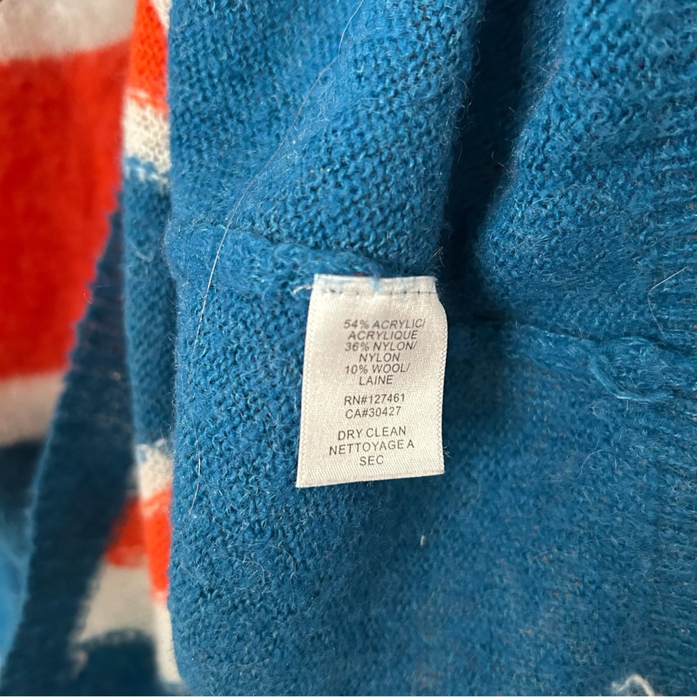 Wildfox White Label Save Queen Penny Lane Union Jack Sweater - Picture 10 of 10